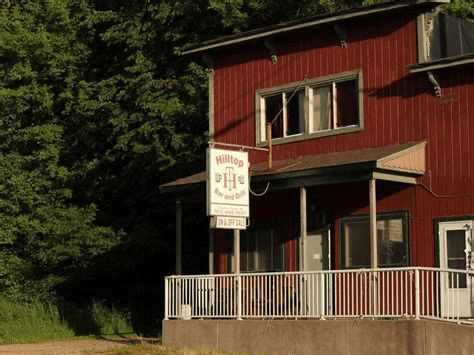 Historic Hilltop Bar - Vintage Photo