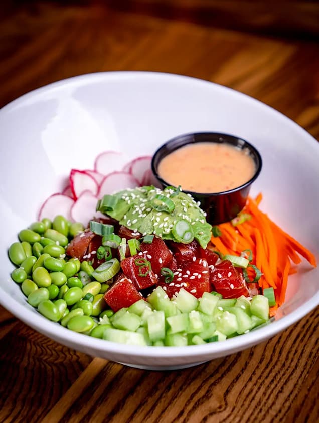 Ahi Tuna Poke Bowl